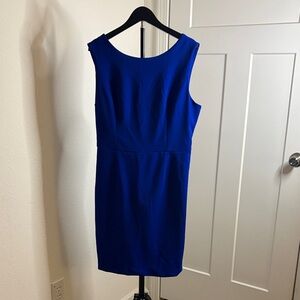 Betsey Johnson 14 Wrap Back Cutout Sleeveless Evening Statement Designer Dress